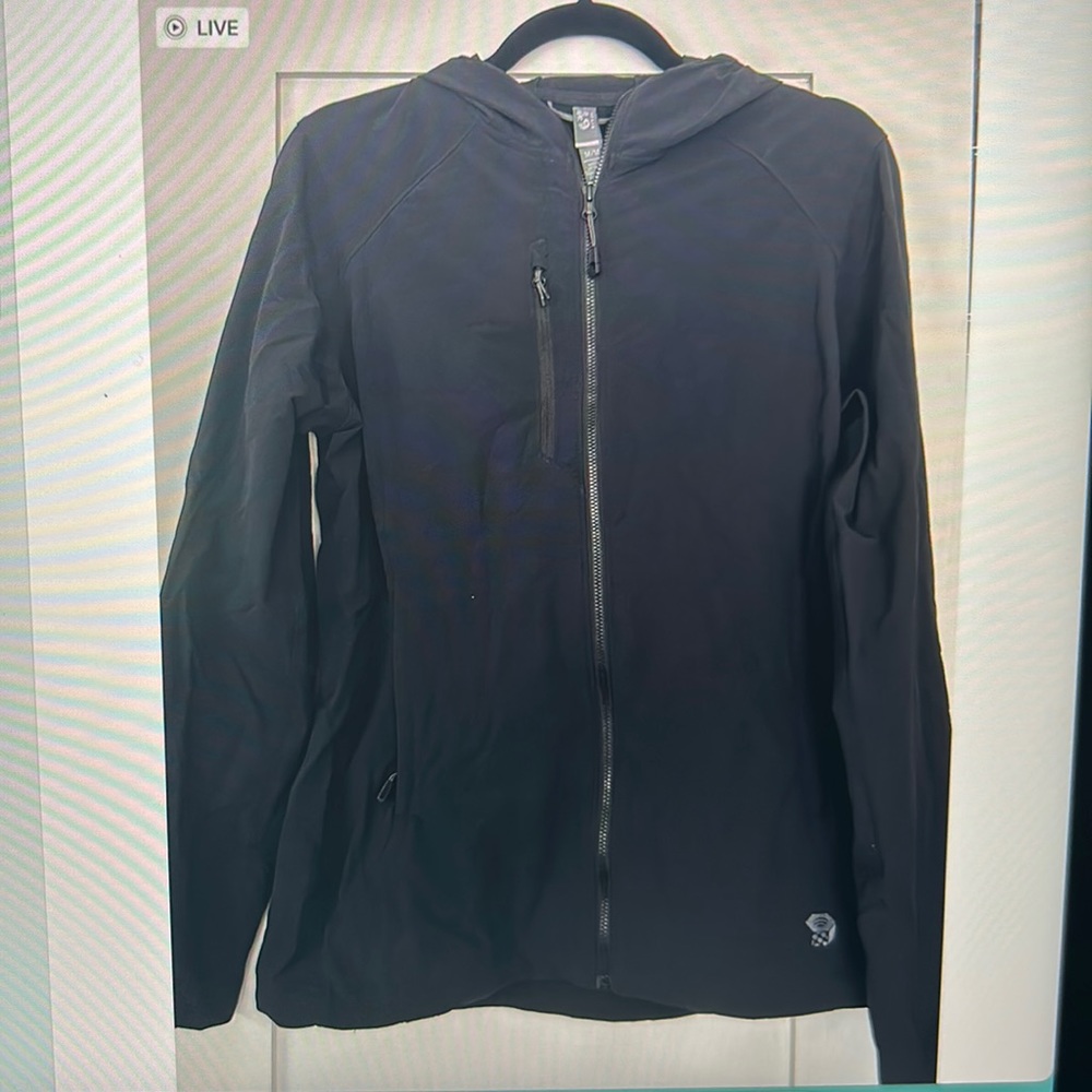 Mountain Hardware black, lightweight jacket
